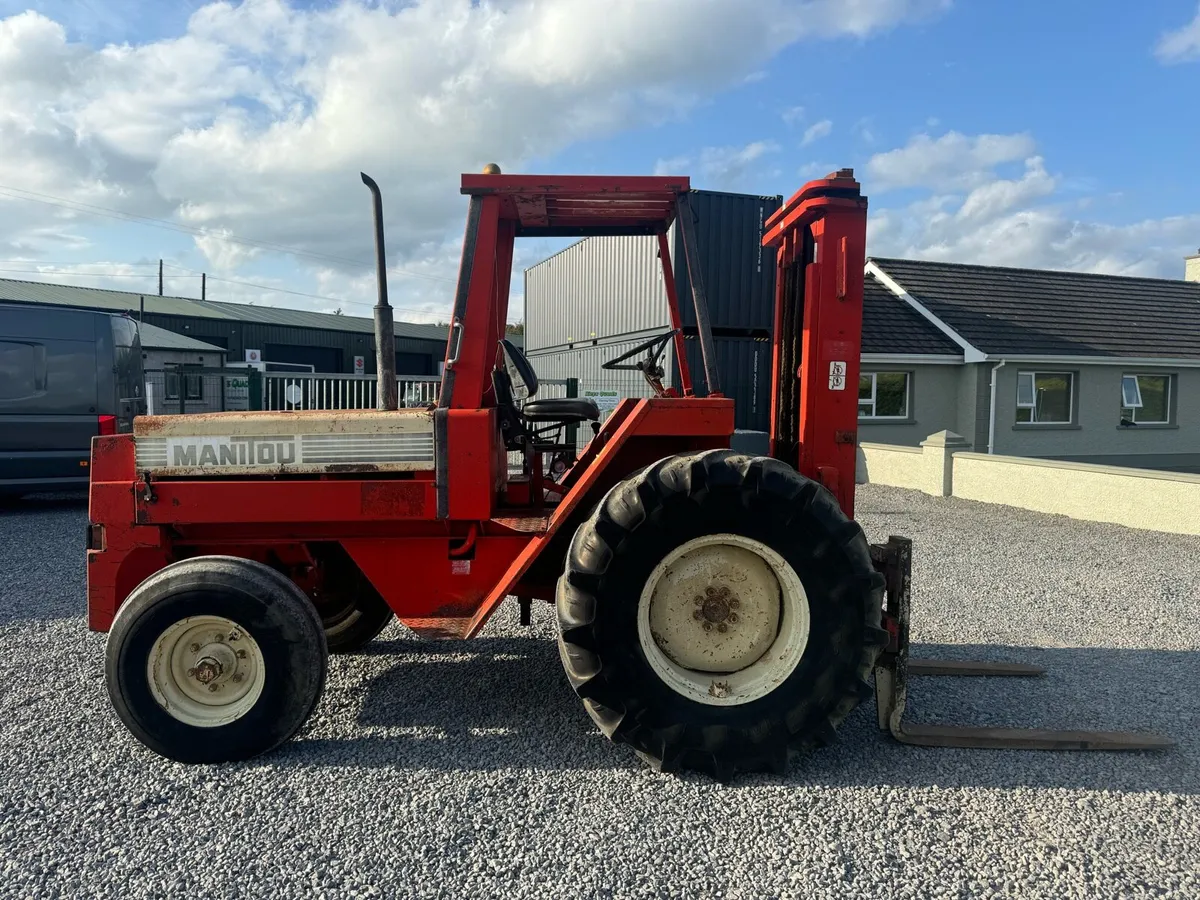 Manitou mb26 rough terrain forklift - Image 1