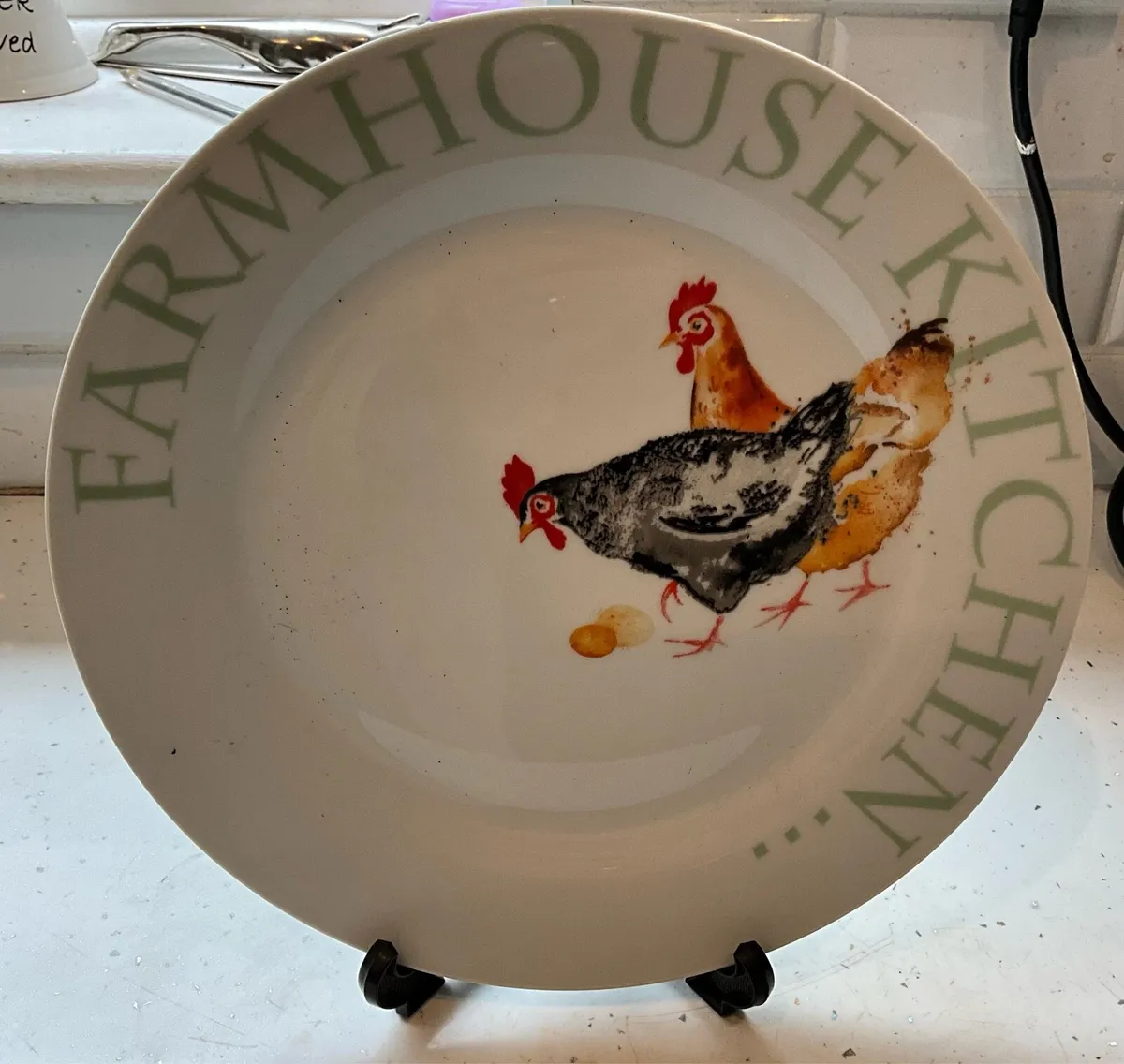 Ceramic Egg Holder, Plate & Mug - Image 2