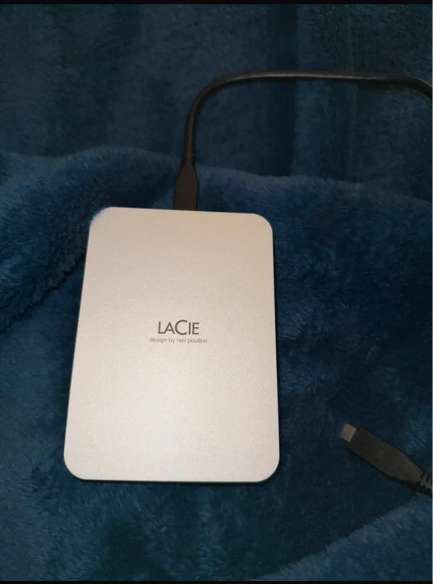 LaCie 5TB moblie driver v2 USB 3.1-C sliver - Image 1