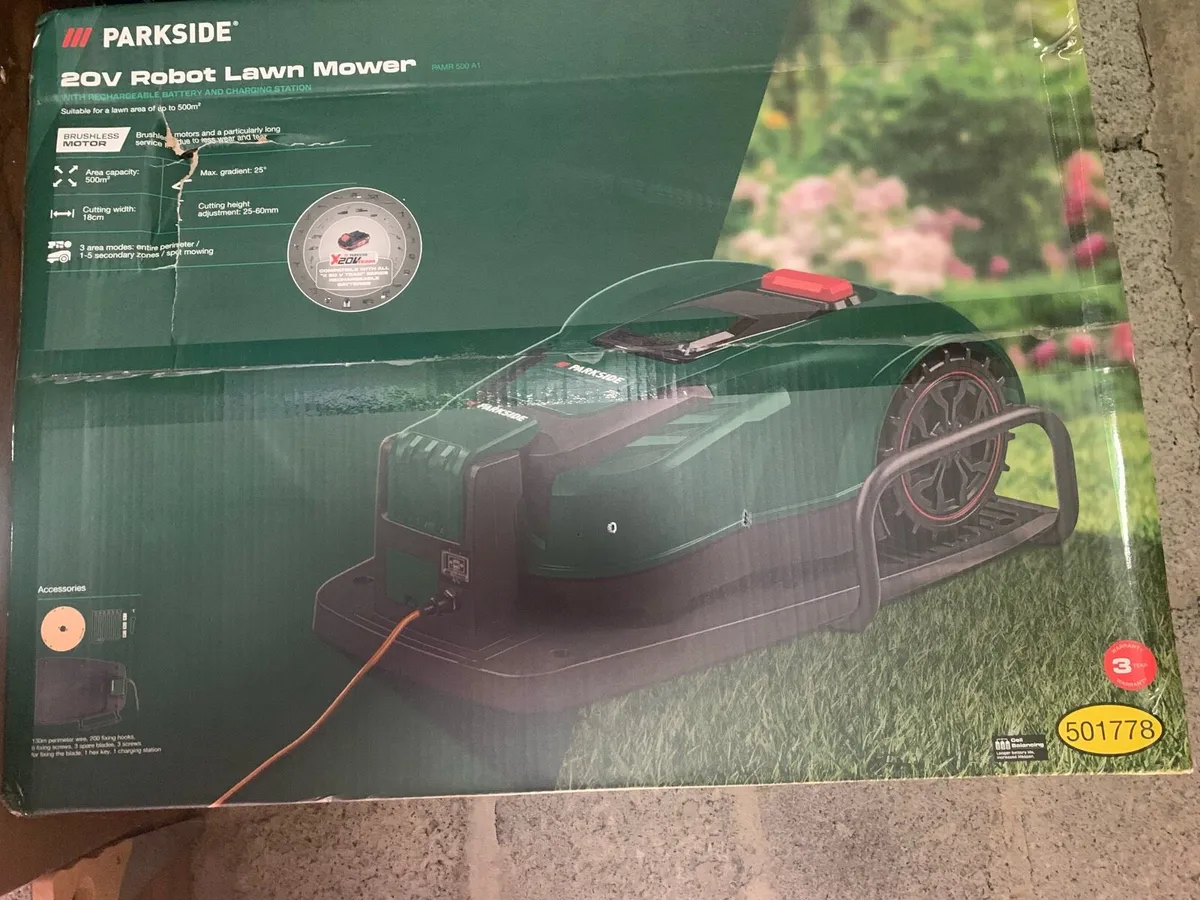Parkside Robotic lawnmower (500m2) - Image 2