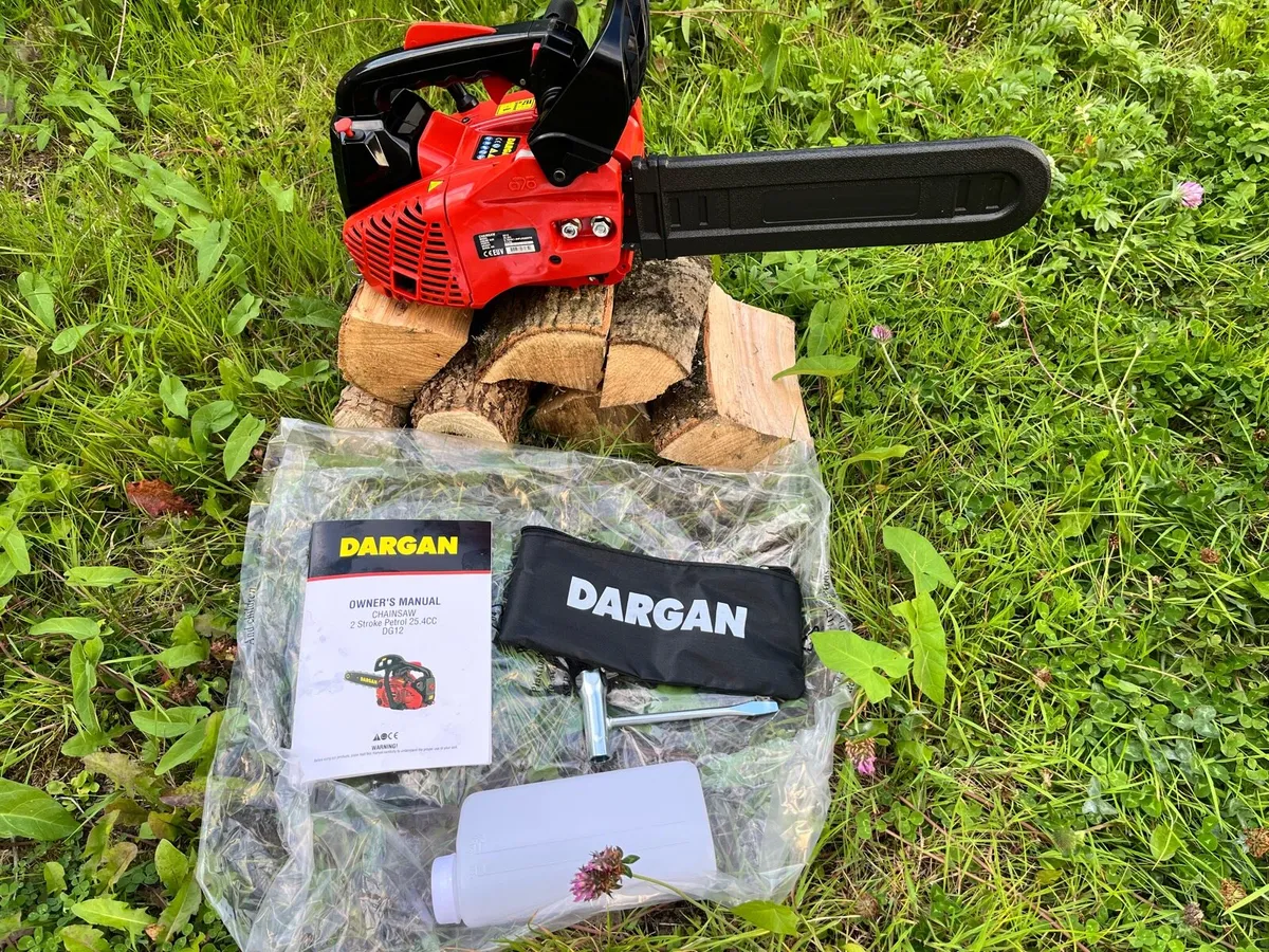 Top handle chainsaw 25cc - 12” bar - Image 1