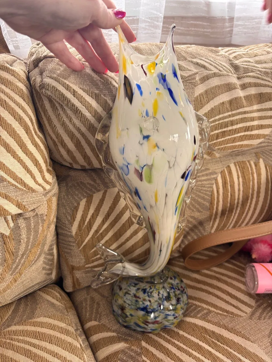Vintage murano glass fish - Image 2