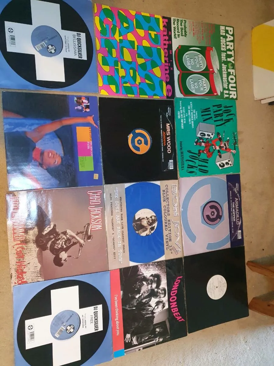 90s 12 inch vinyl records - Image 3