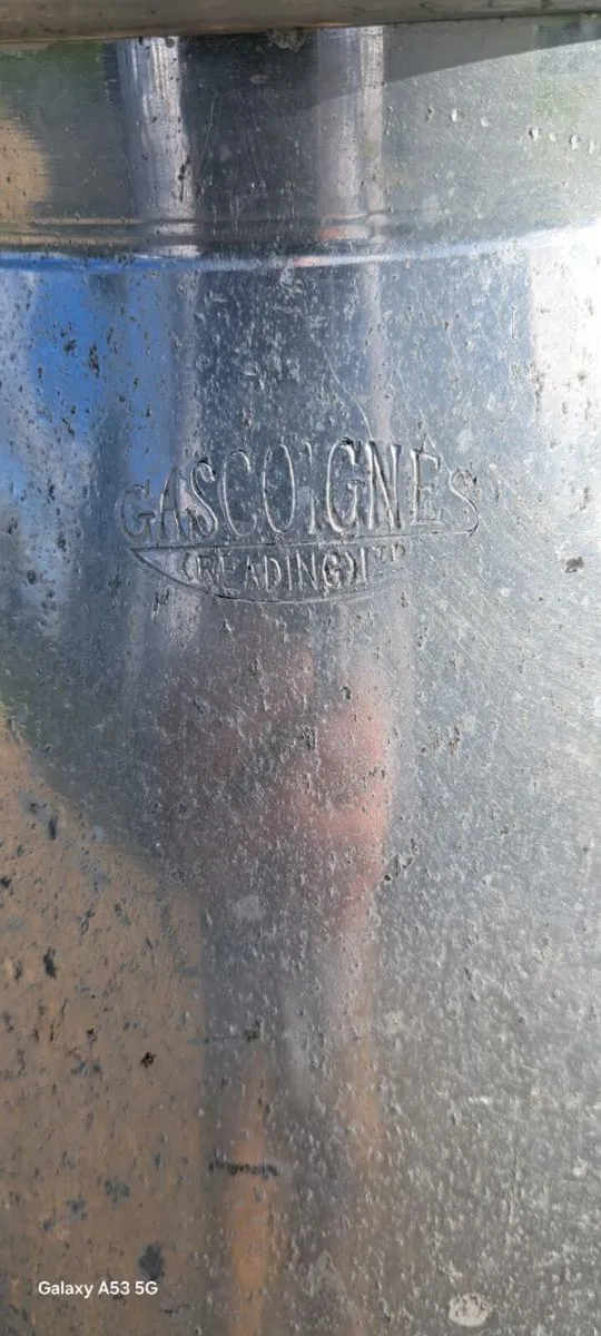 Old  aluminium  milk  bucket - Image 4