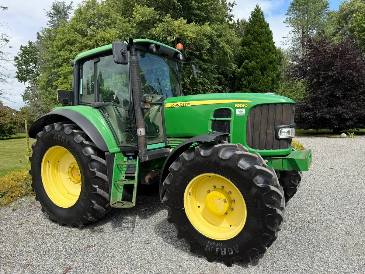 2011 John Deere 6830 TLS 40k €39950 Plus Vat - Image 1