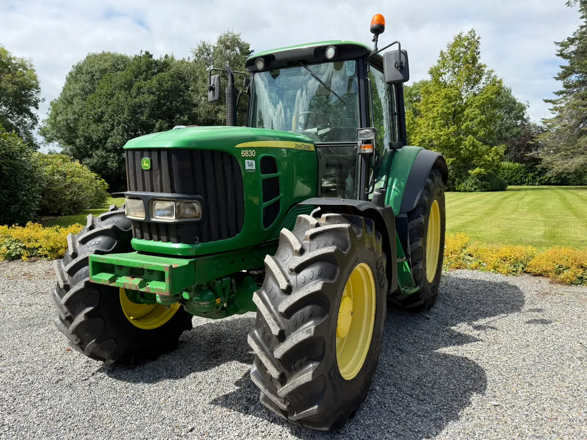 2011 John Deere 6830 TLS 40k €39950 Plus Vat - Image 4