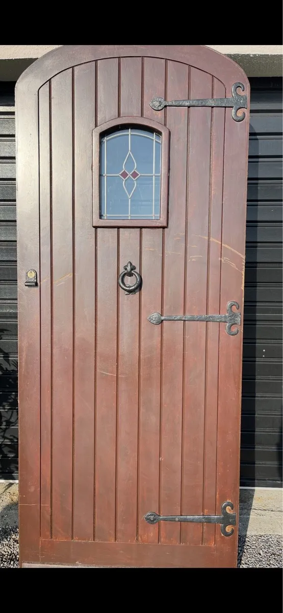 Solid Teak Door - Image 1