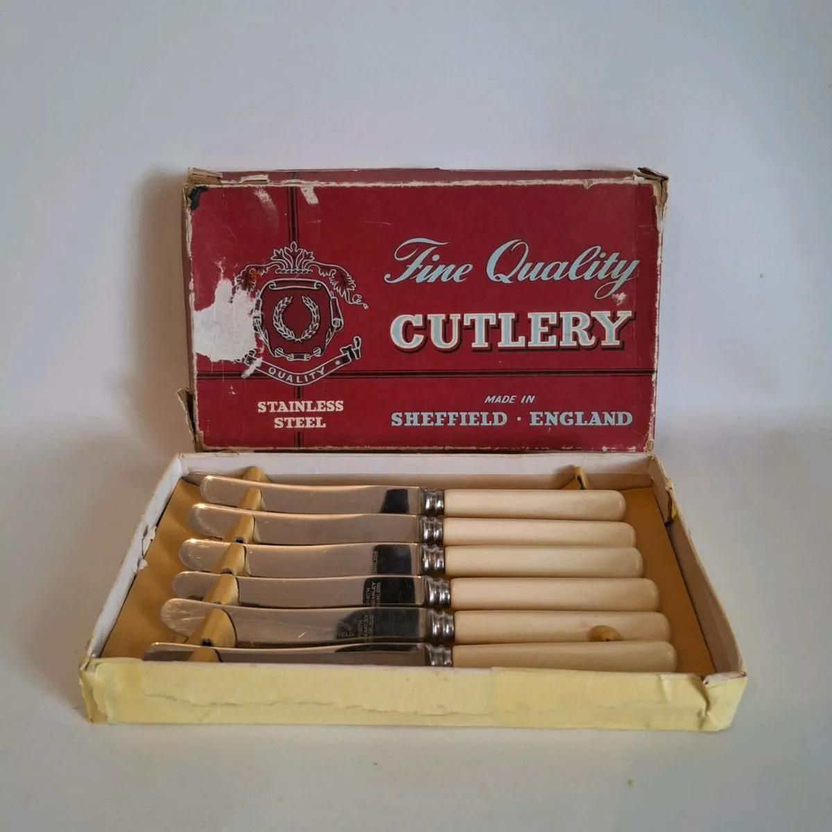 S. Blaydon Sheffield Dessert Knives - Image 1