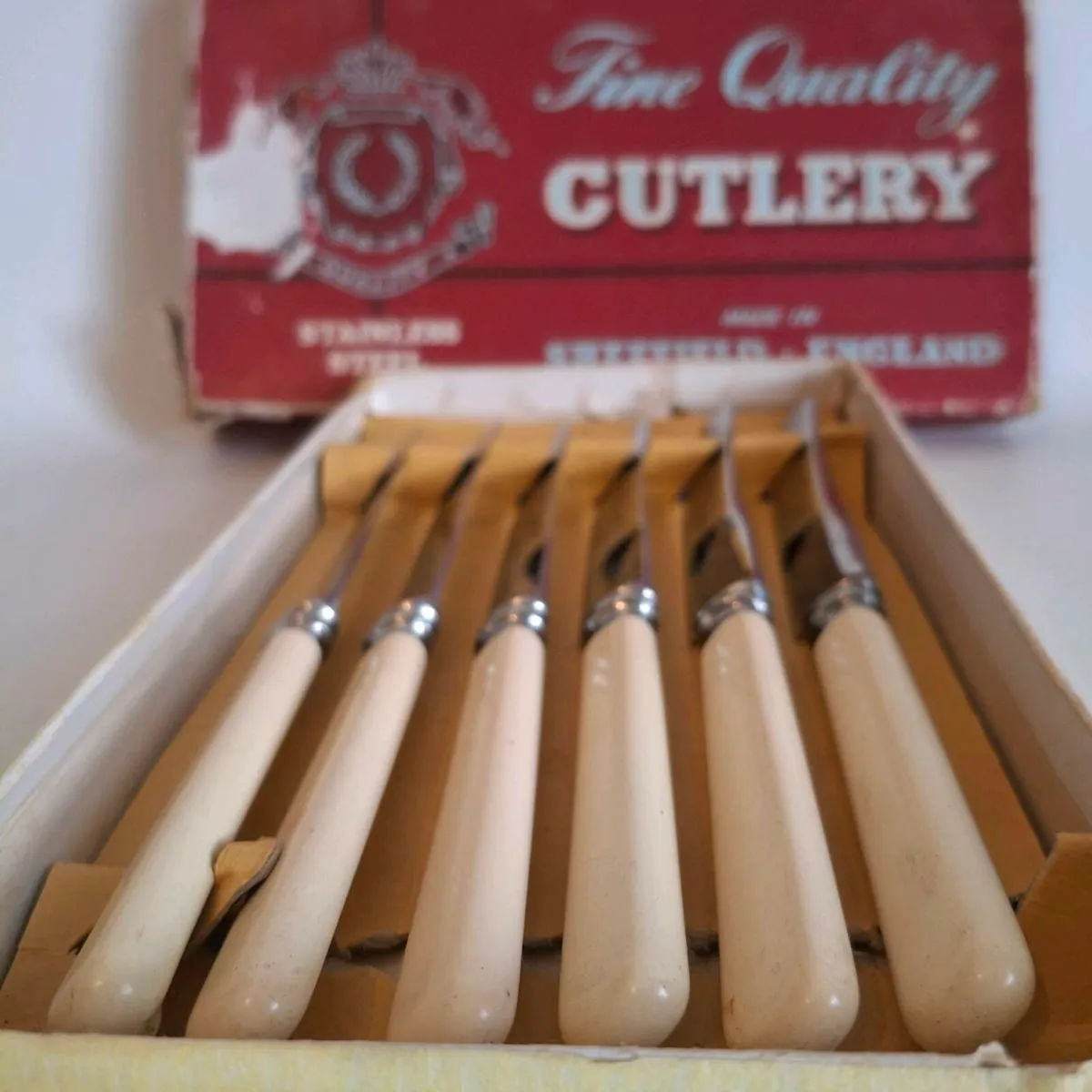 S. Blaydon Sheffield Dessert Knives - Image 3