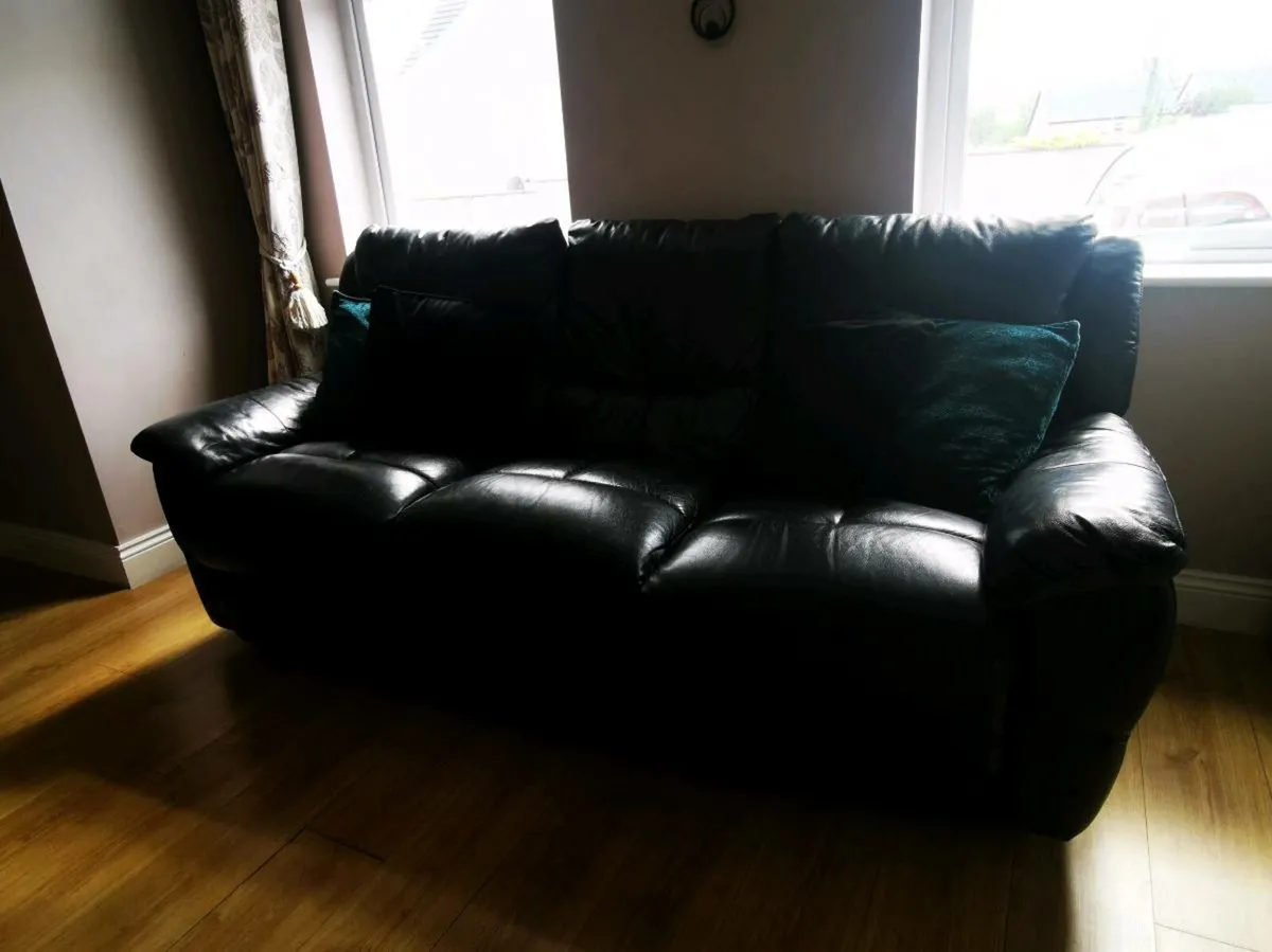 3 Seater Leather Couch