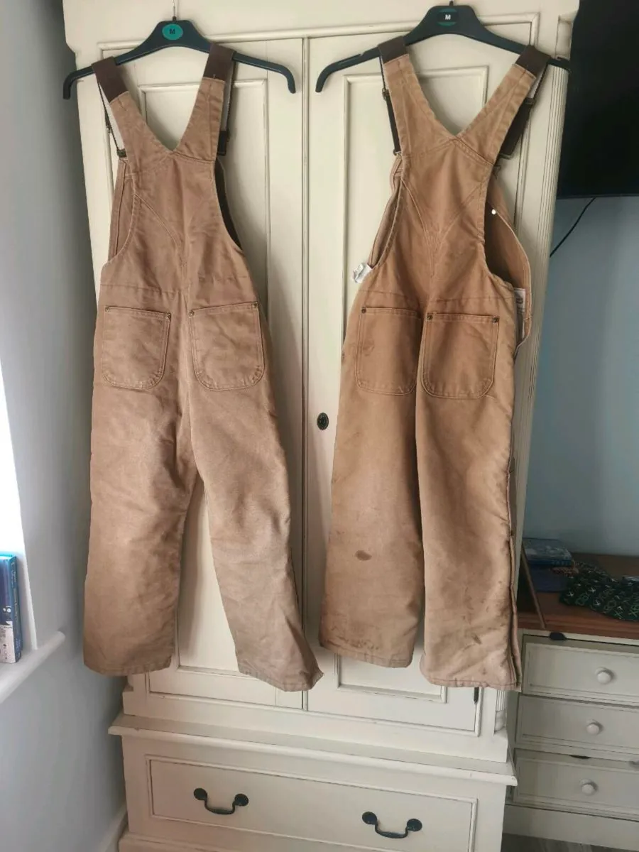 Carhartt kid's insulated overalls - Image 3