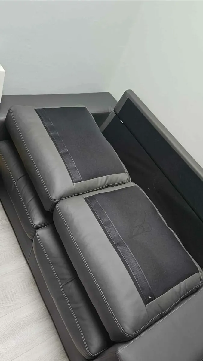 Gemona 2 Seater Grey Sofa - Image 2
