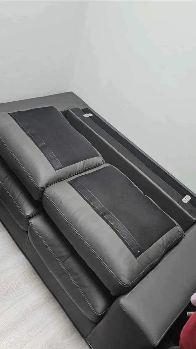 Gemona 2 Seater Grey Sofa - Image 3
