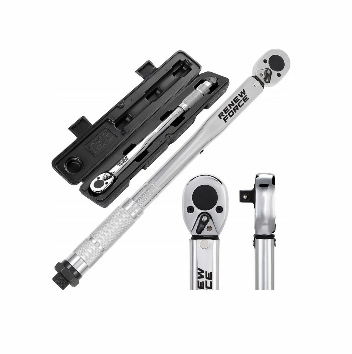 Torque Wrench 3/8" 7-112 Nm 370 mm - Image 1