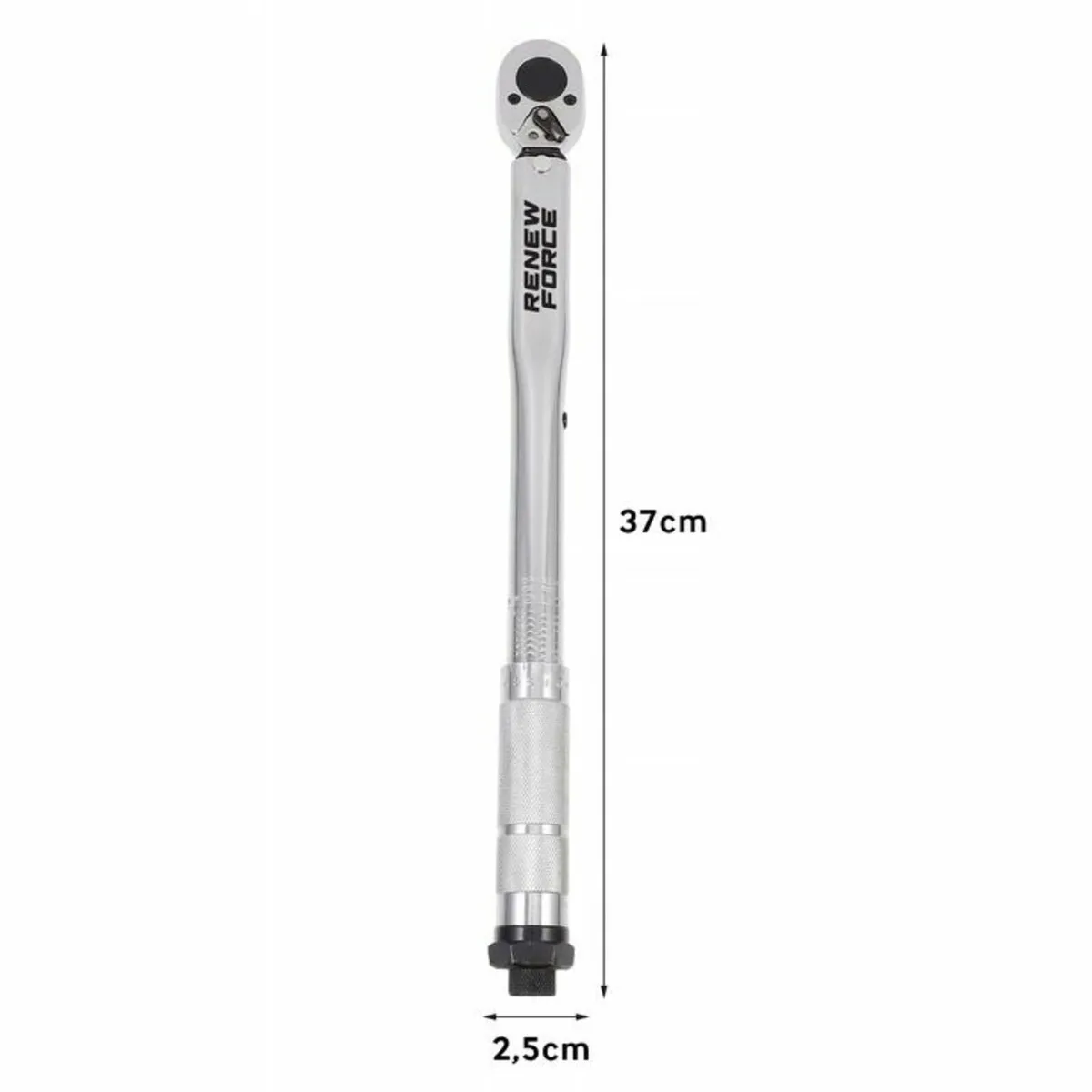 Torque Wrench 3/8" 7-112 Nm 370 mm - Image 2