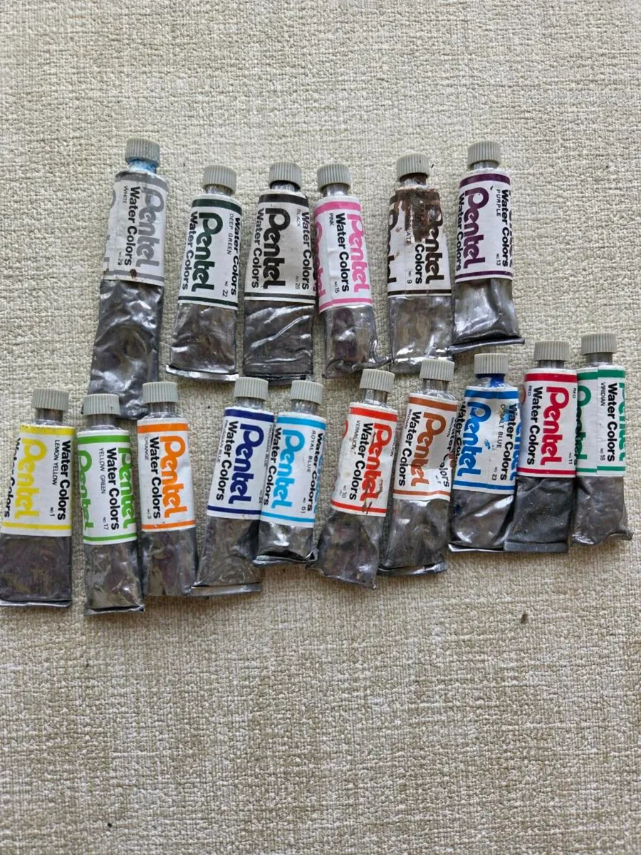 Artists paints Acrylic +Water colour  + accessorie - Image 2