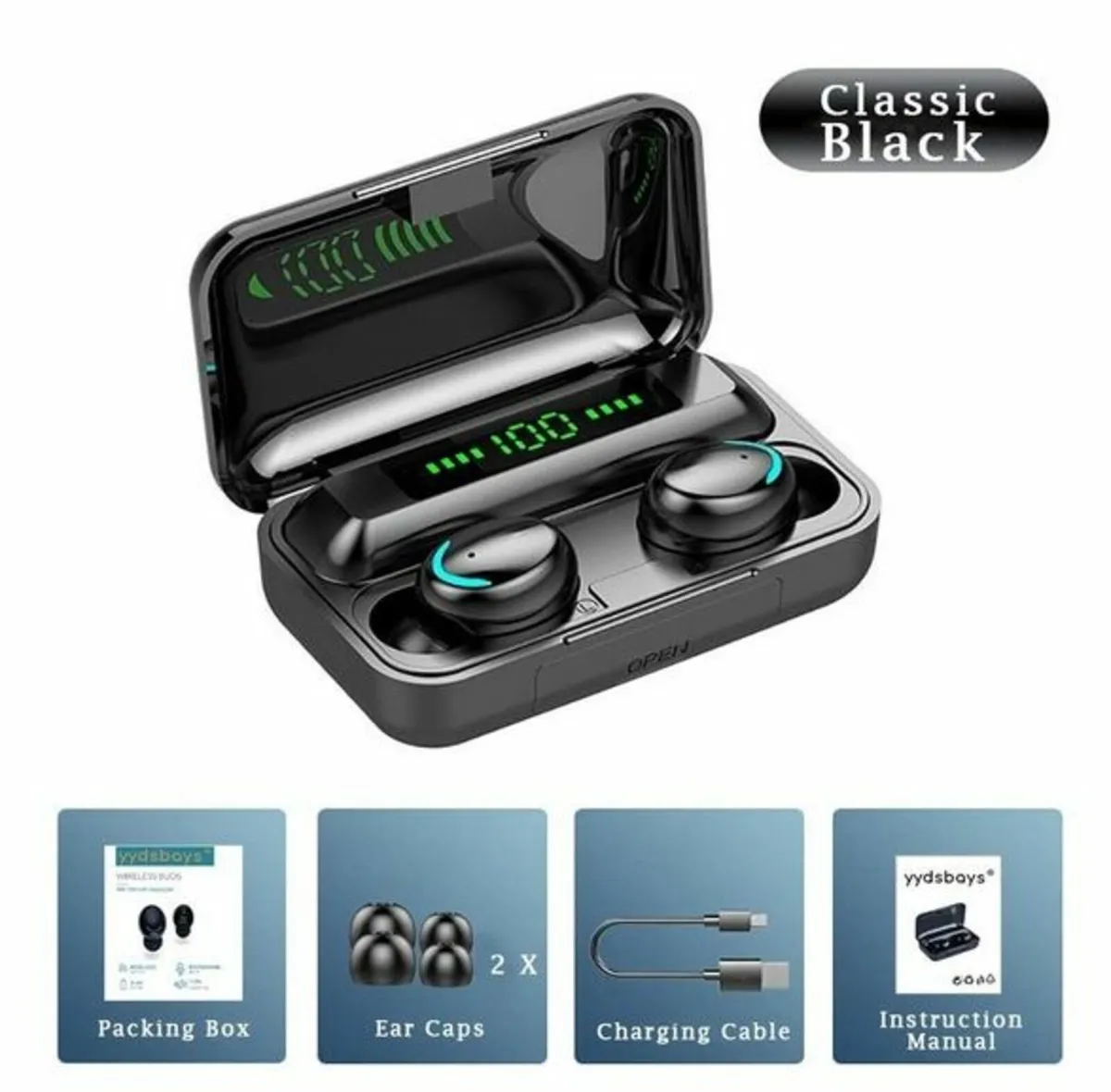 Wireless Earbuds, Bluetooth 5 Headphones In Ear - Image 2