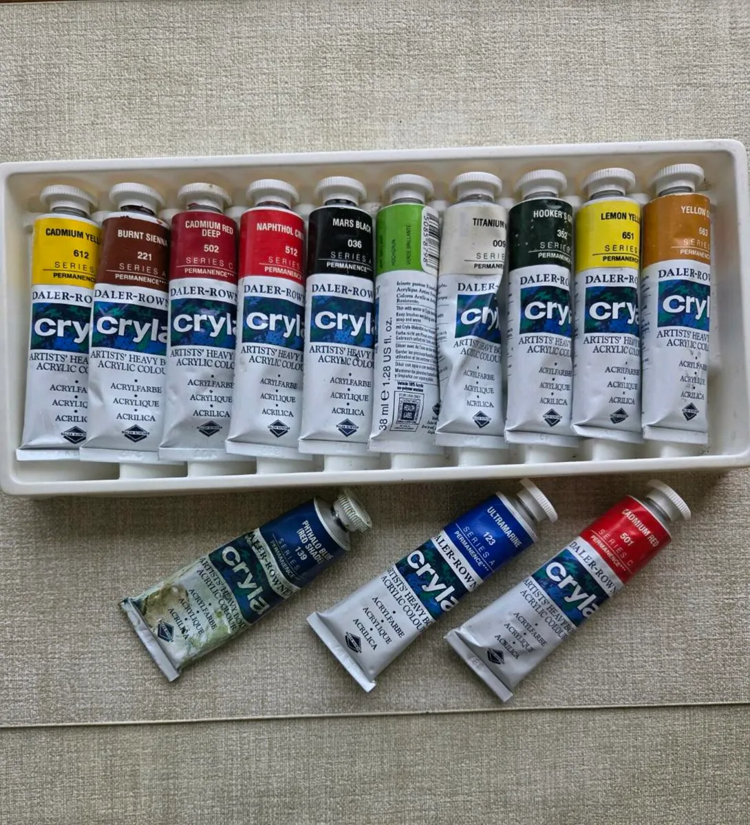 Artists paints Acrylic +Water colour  + accessorie - Image 1