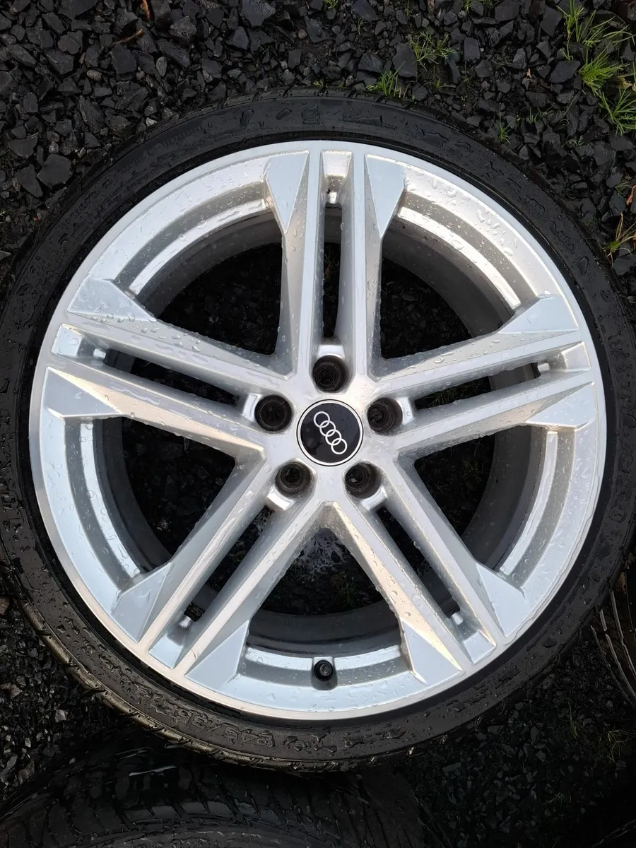 19" Genuine Audi S Line Alloys with tyres - Image 2