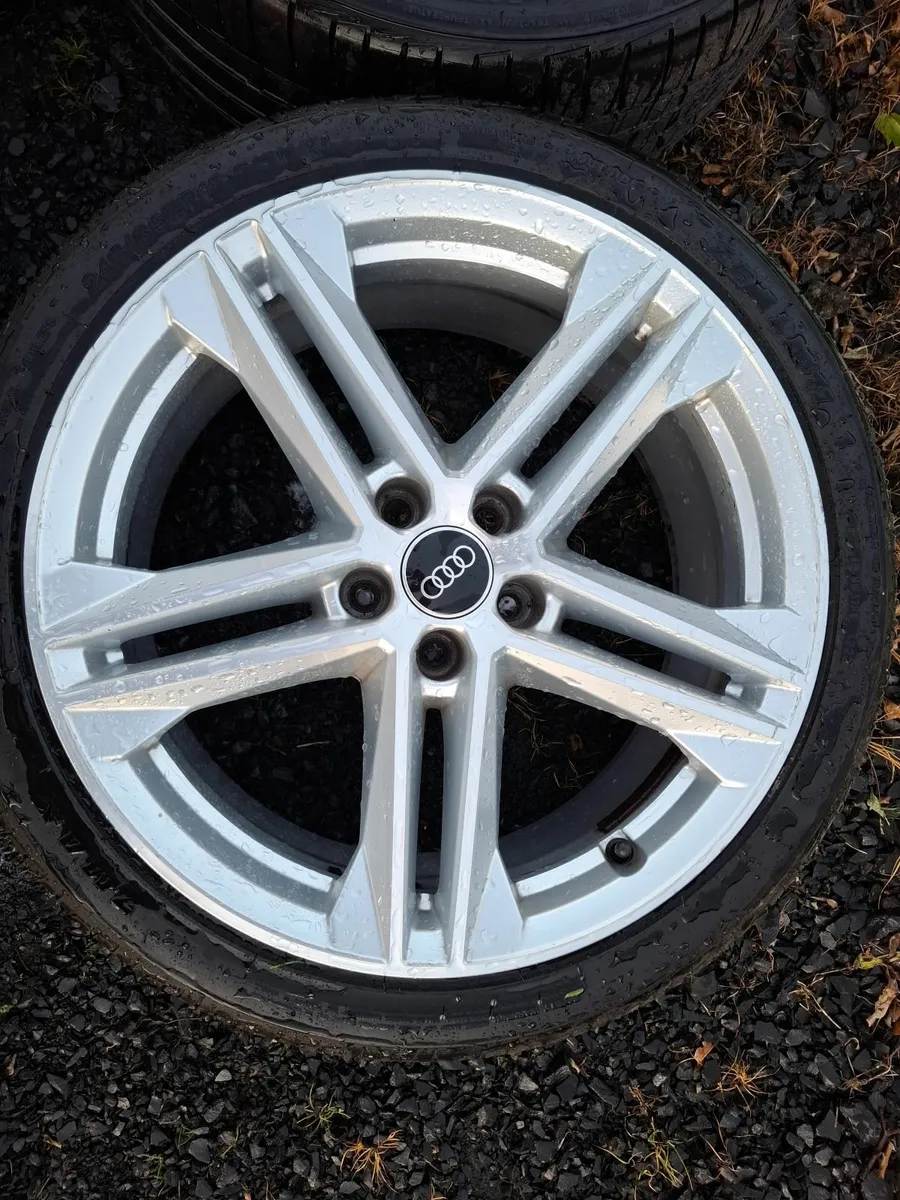 19" Genuine Audi S Line Alloys with tyres - Image 3