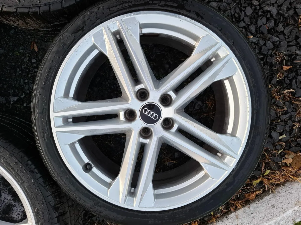 19" Genuine Audi S Line Alloys with tyres - Image 4