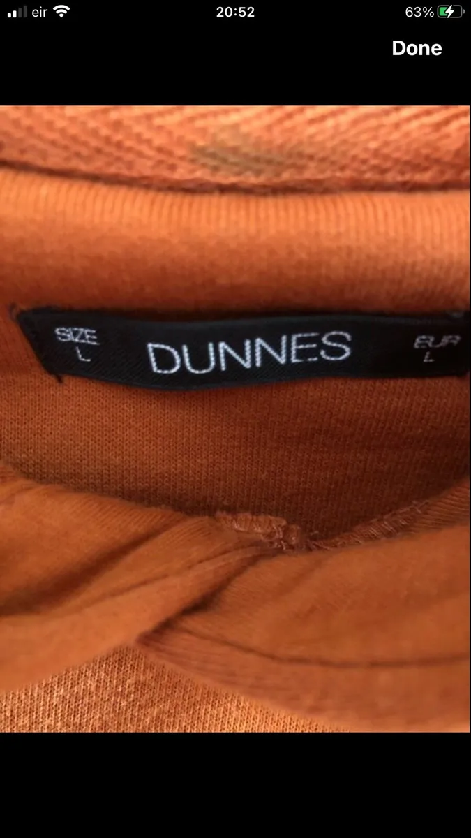 Mens hoodie size L €5 - Image 4