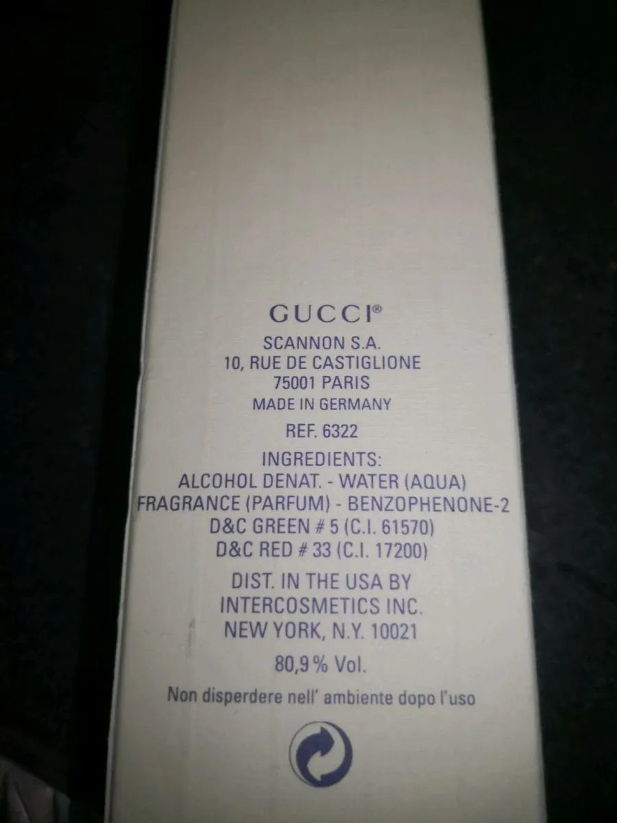 Vintage GUCCI Edt 50ml - Image 2