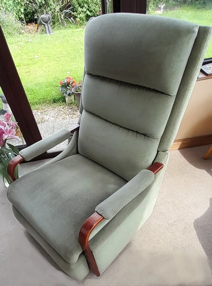 Twin La-Z-boy Recliner Rocking Chairs - Image 1