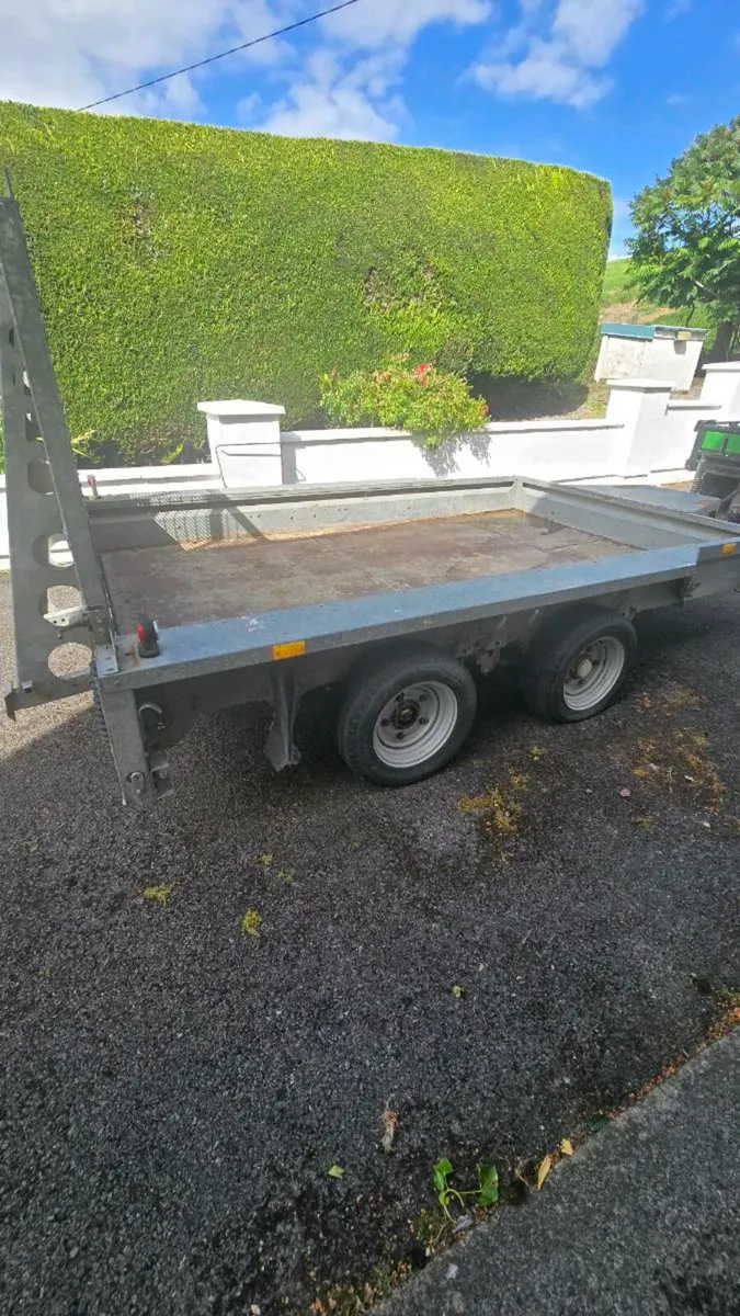 Ifor Williams plant trailer - Image 4