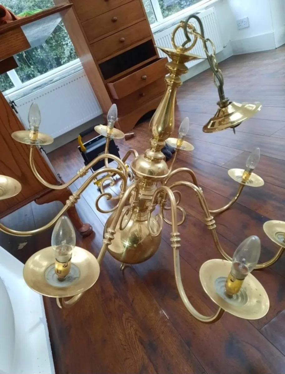 Chandelier - Gold - Image 3