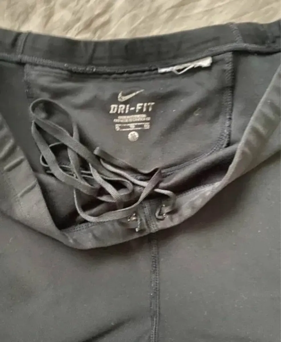 Black Nike training shorts, size M - Image 2