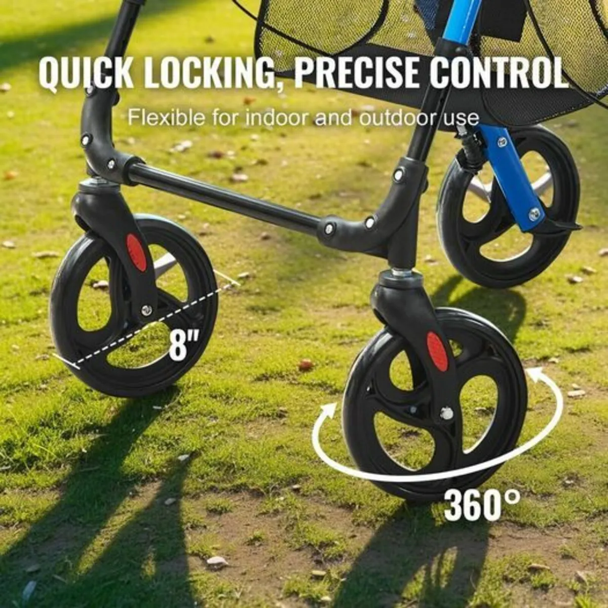 Rollator Walker for Seniors and Adult, Lightweight - Image 2