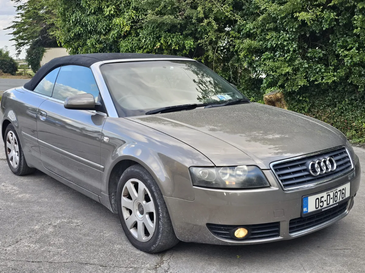 Audi A4 2005 convertible automatic €2555 no offers - Image 2