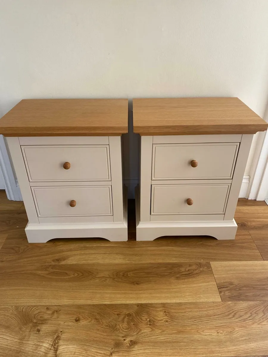 Laura Ashley Oakham Bedside Tables (Cream) - Image 3