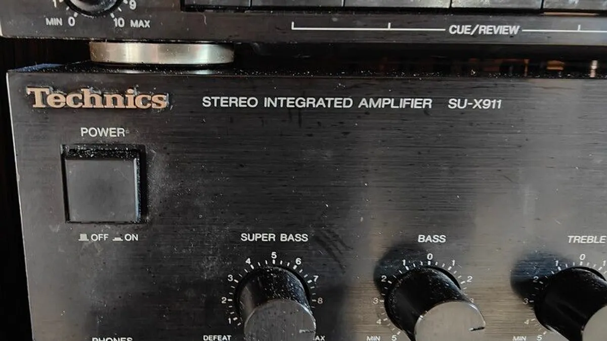 Technics separate stack & speakers - Image 4