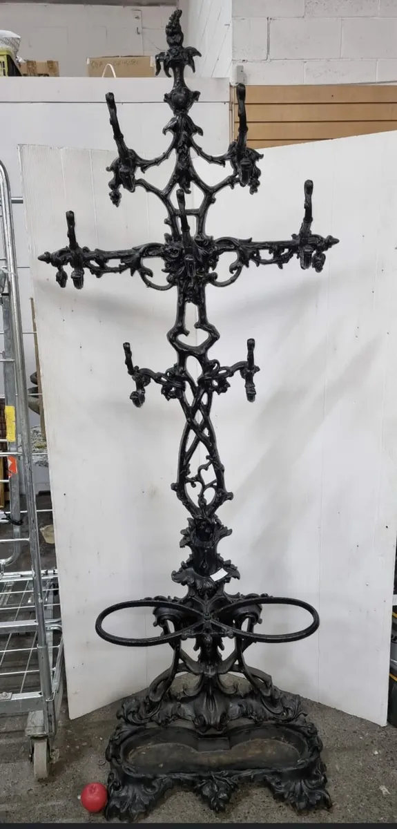 Coalbrookdale Cast Iron Hall Stand