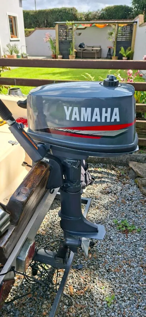 4hp Yamaha outboard - Image 1
