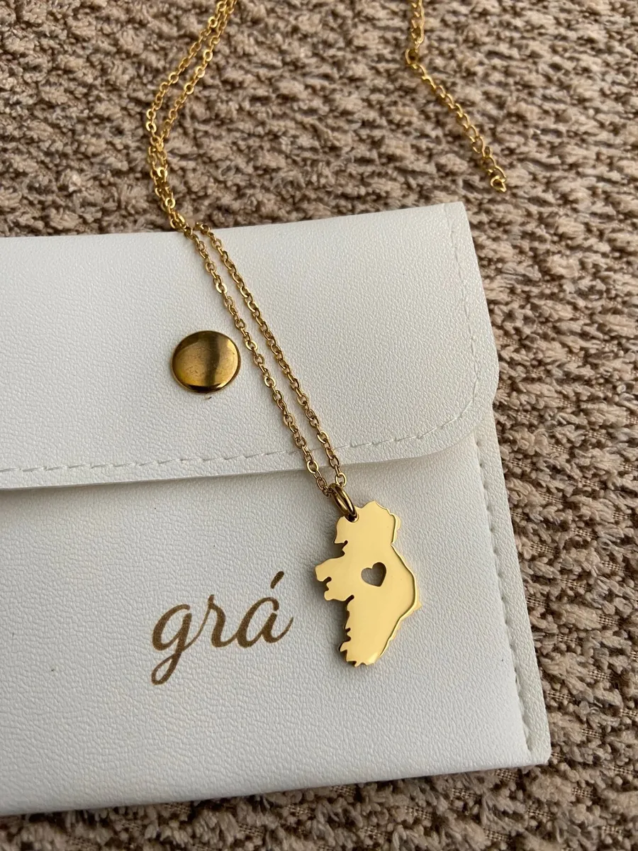Map of Ireland Necklace - Image 2