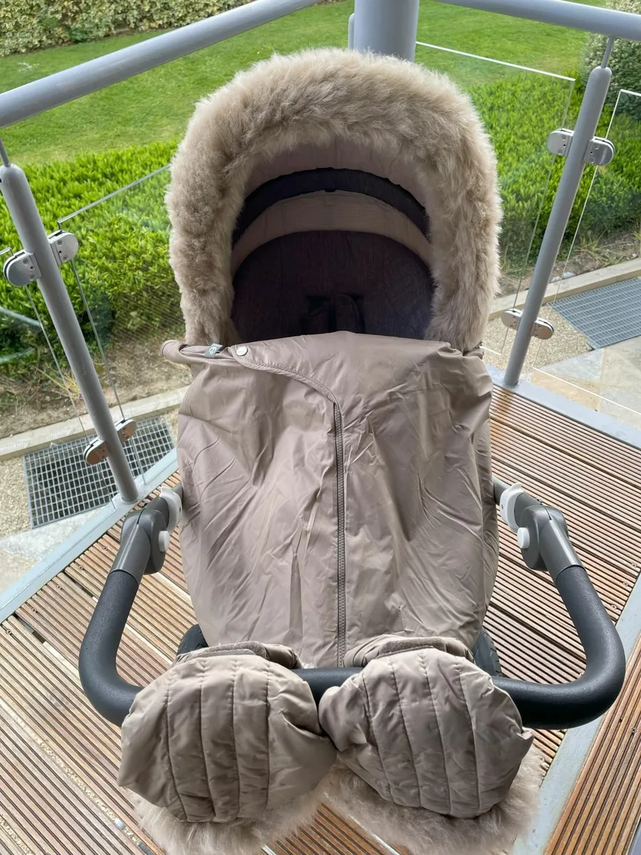 Stokke winter kit for xplory trailz crusi like new - Image 3