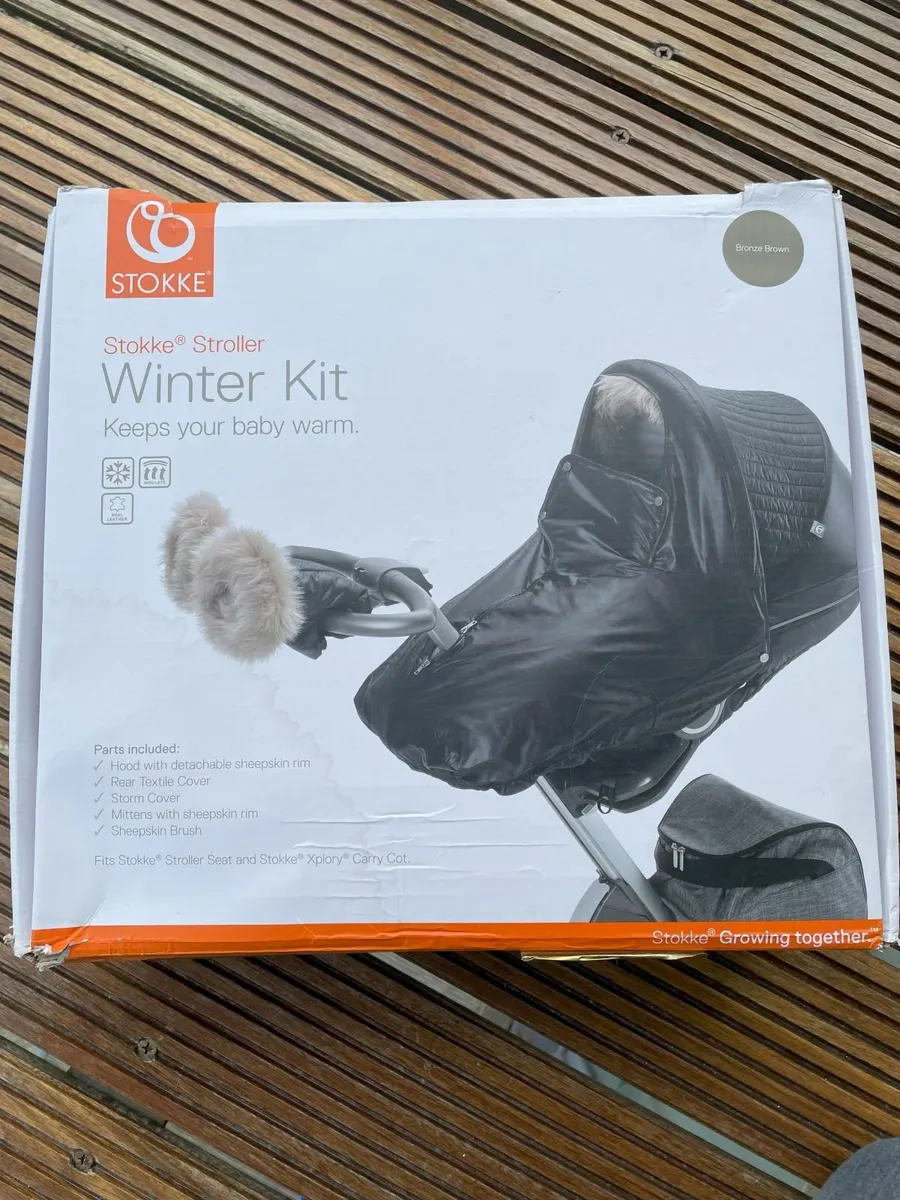 Stokke winter kit for xplory trailz crusi like new - Image 1