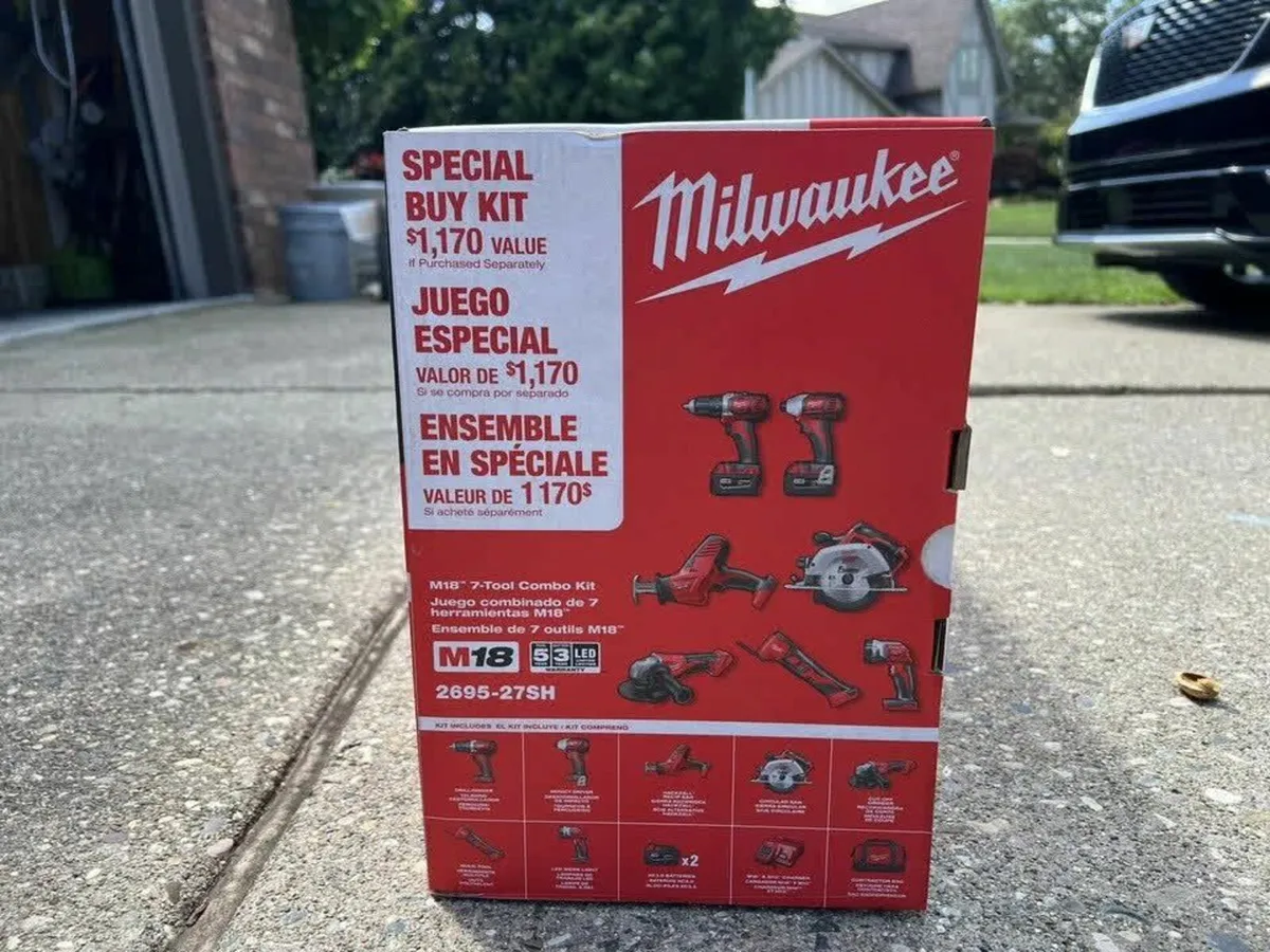Milwaukee 2695-27SH M18 7-Tool Combo Kit - Image 4