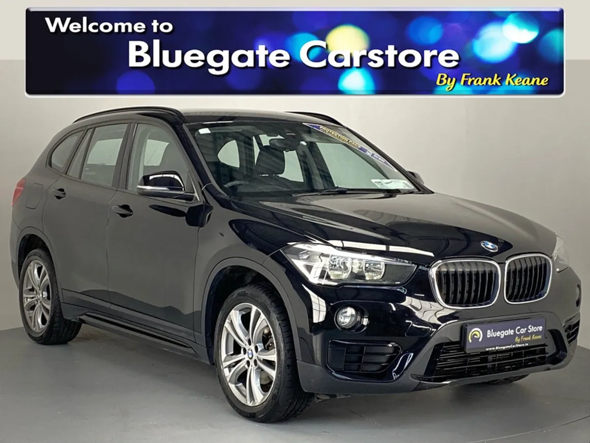 BMW X1 XDRIVE18D**BLACK LEATHER INTERIOR**FRONT HE