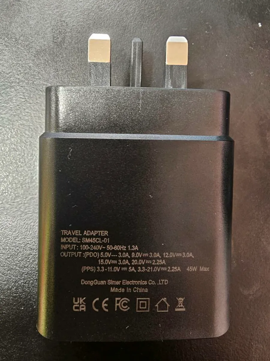45W USB-C Fast Charger – Works for Phones & Laptop - Image 2