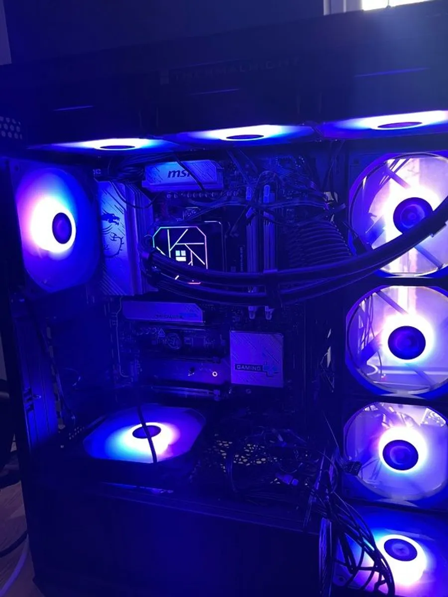 Brand new gaming pc, custom-built for AAA gaming & productivity. Future-ready with PCIe Gen 5, DDR5 RAM, and massive 16GB GDDR7 VRAM. - Image 3