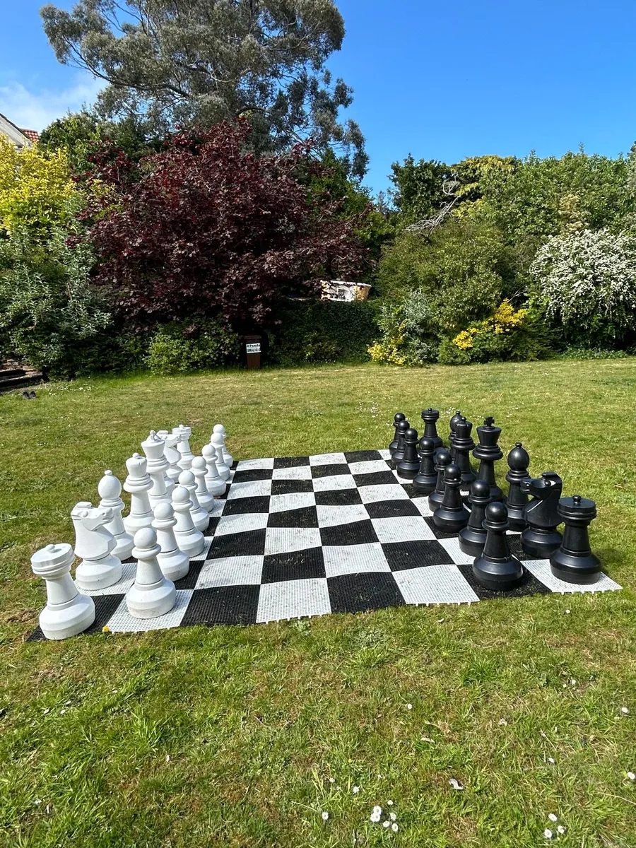 garden chess board - Image 1
