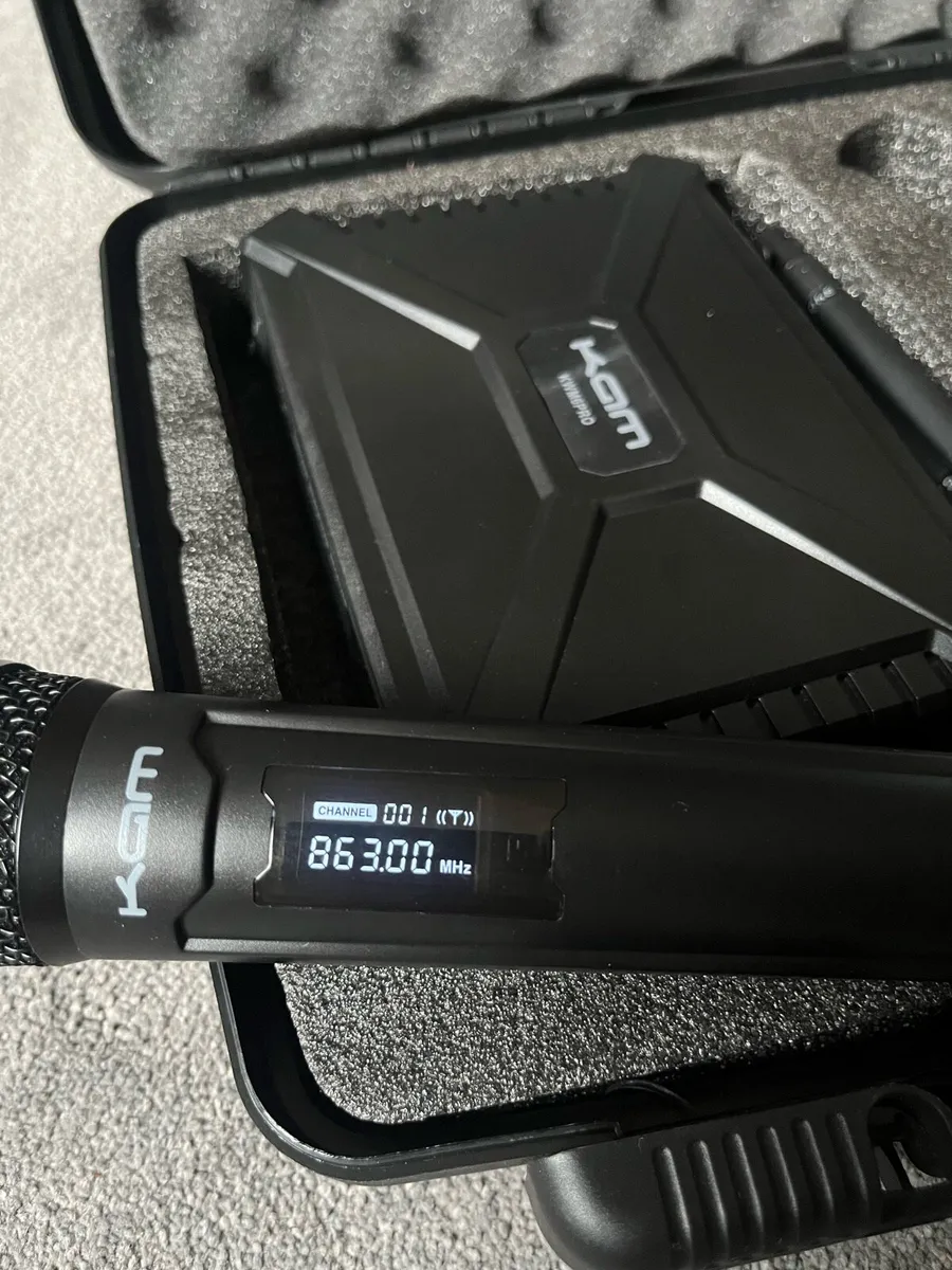 PA System + KAM UHF Wireless Mic Set - Image 2