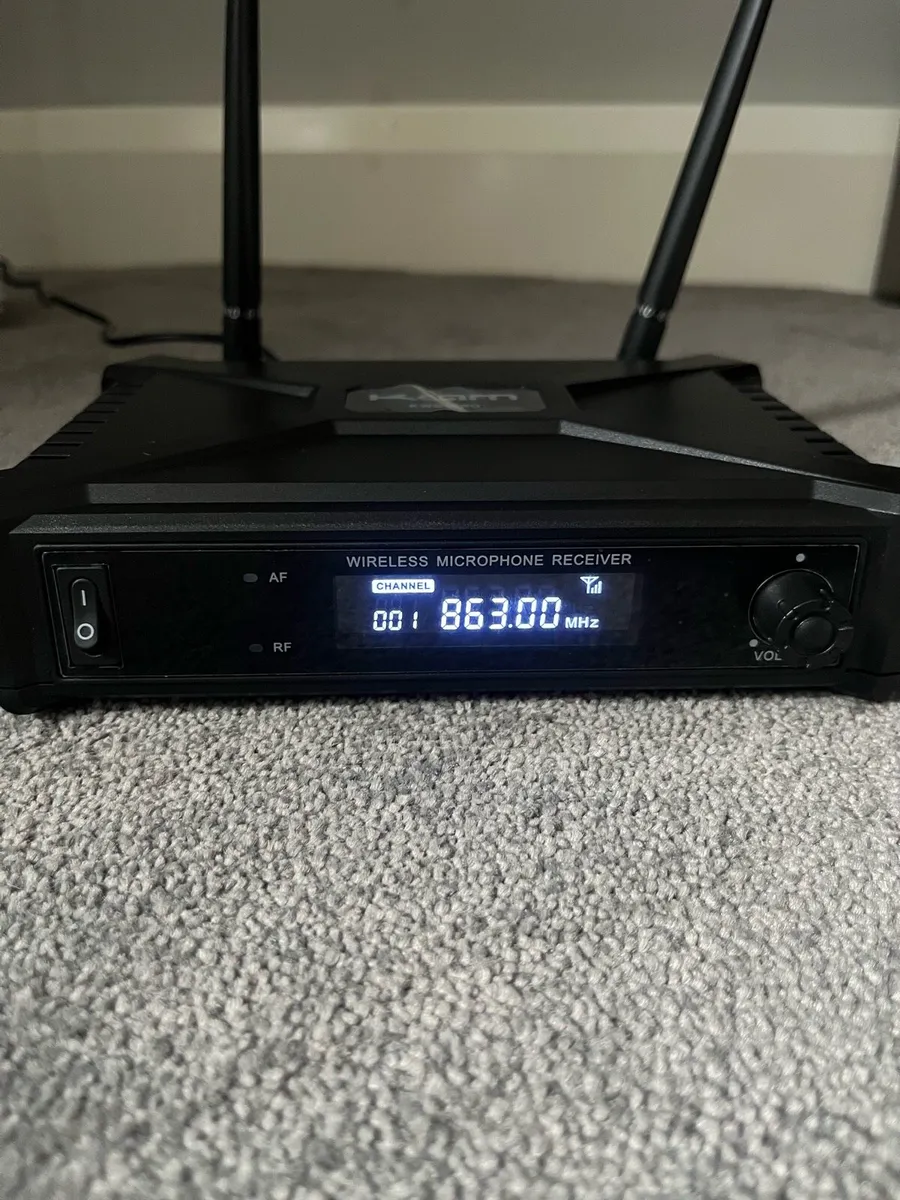 PA System + KAM UHF Wireless Mic Set - Image 3