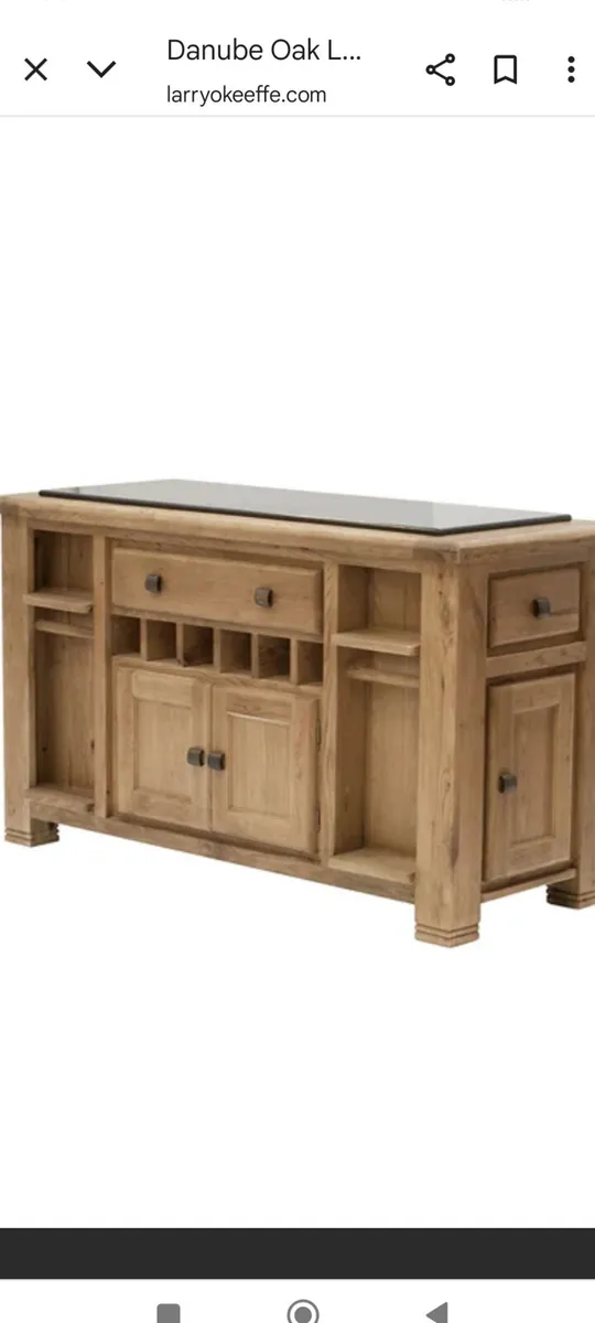 Solid oak kitchen island delivery arranged - Image 1