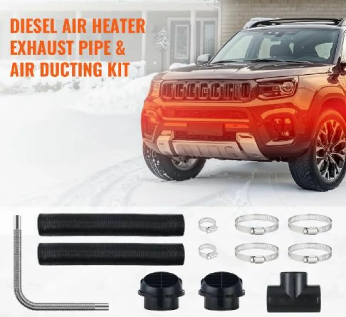 Diesel Heater Pipe Ducting Set - Image 2