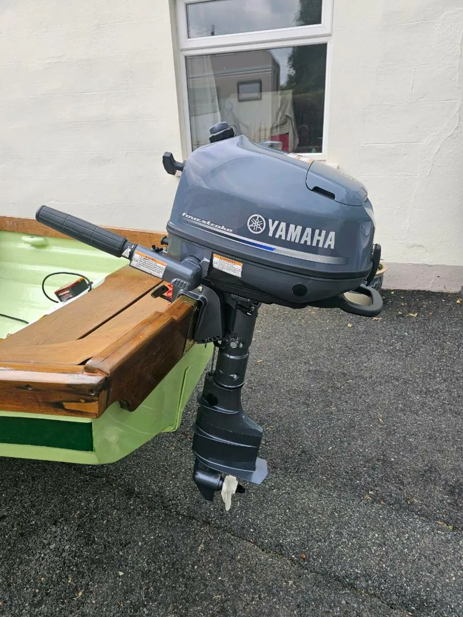 17ft Sheelin Boat,5HP 4stroke engine + Trailer - Image 2